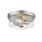 Z-Lite Bohin 2 Light Flush Mount, Brushed Nickel And Clear Seedy 464F13-BN - alternate 5